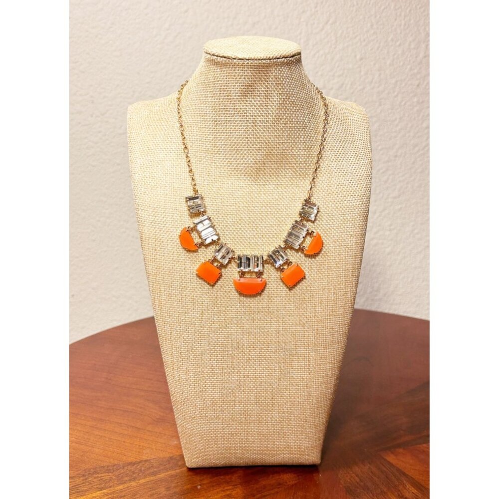 Kate Spade New York Varadero Tile Necklace in Coral - Like New